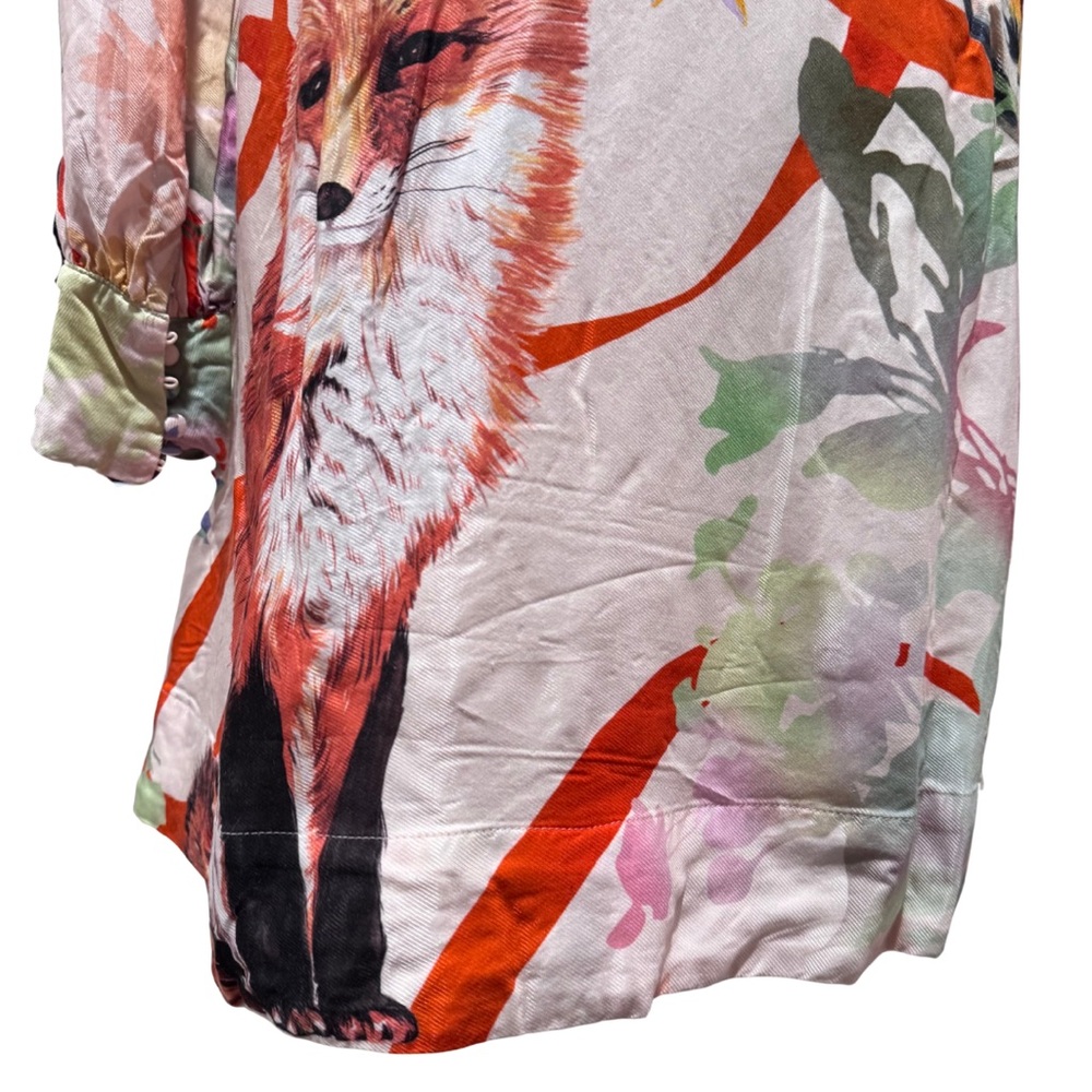 Maeve Anthropologie Tie Neck Mini Dress | XXS - Picture 7 of 12